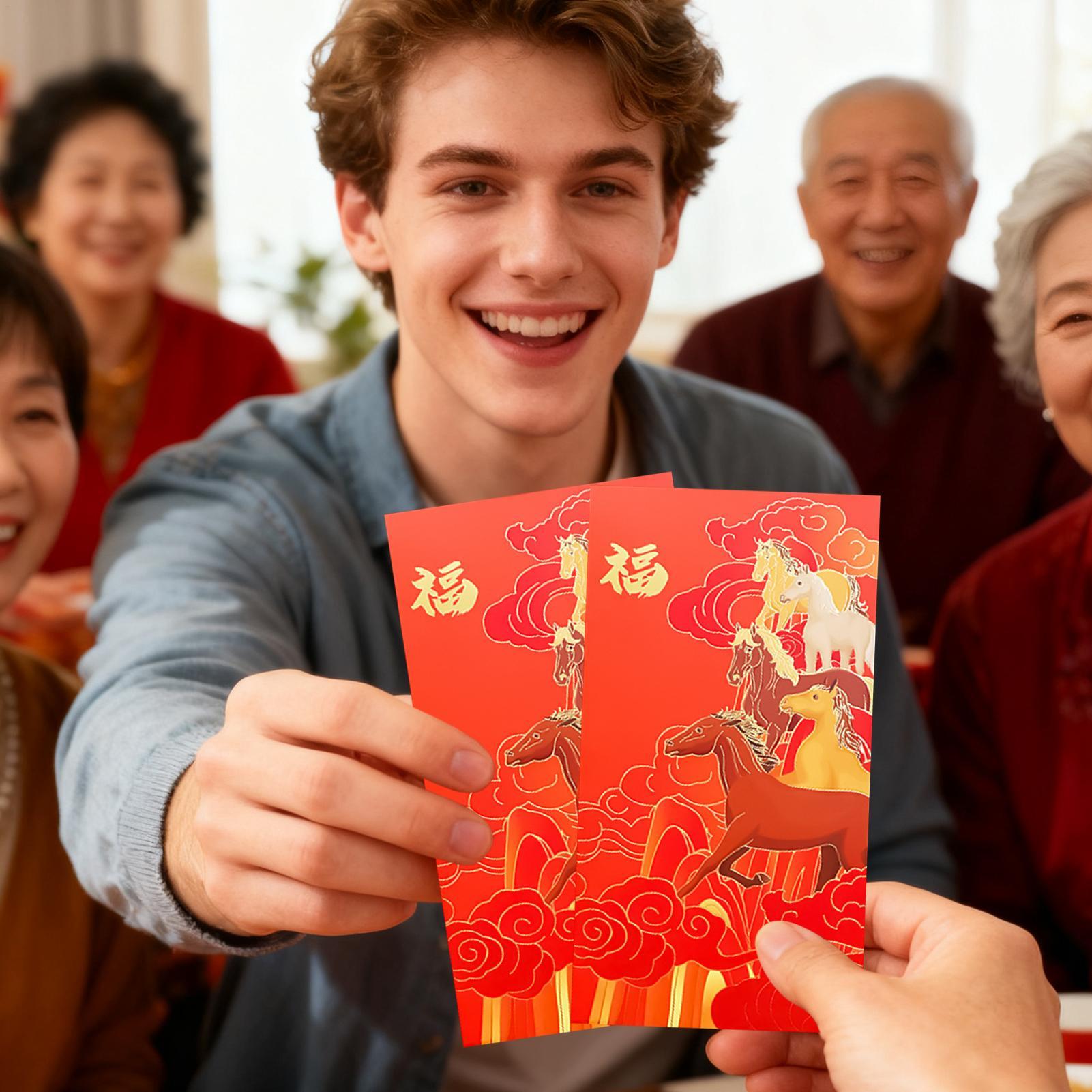 Wedding Envelopes - Chinese New Year Red Envelopes Portable
