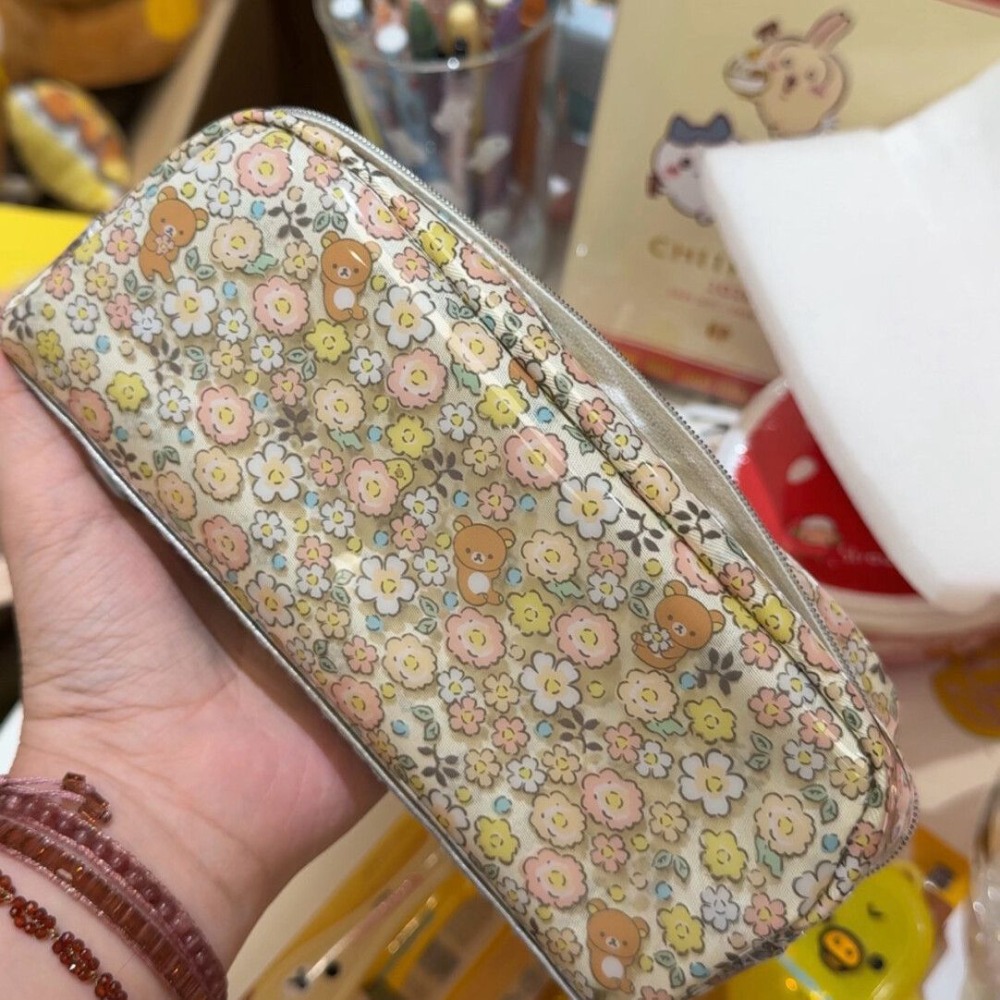 Good Floral & Wedding Decor Supply - Rilakkuma's beautiful floral pencil case, cute