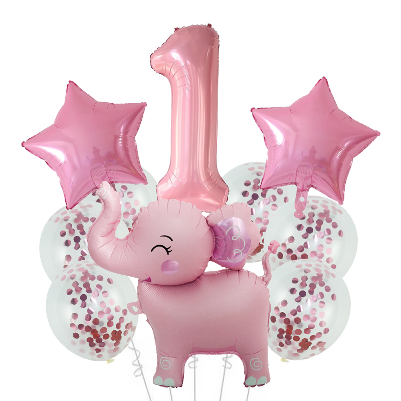 10pcs Wild Animal Balloons Cut - огляд і ціна Wedding Zoo