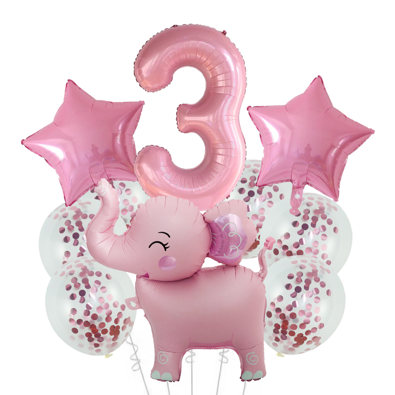 10pcs Wild Animal Balloons Cut - огляд і ціна Wedding Zoo