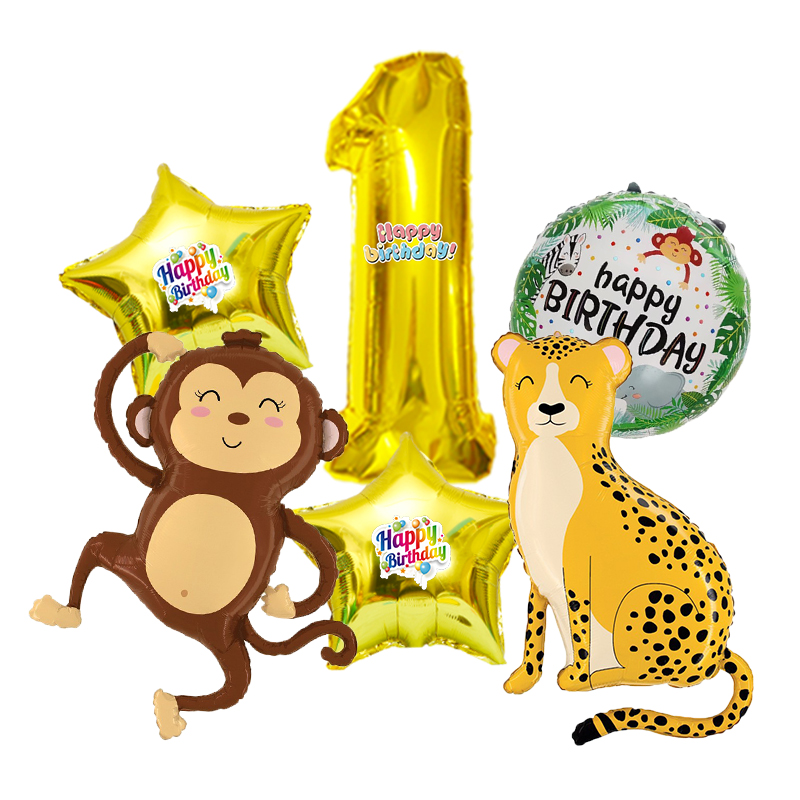 Monkey Leopard Zoo Numbers 0-9 - огляд і ціна Wedding Zoo