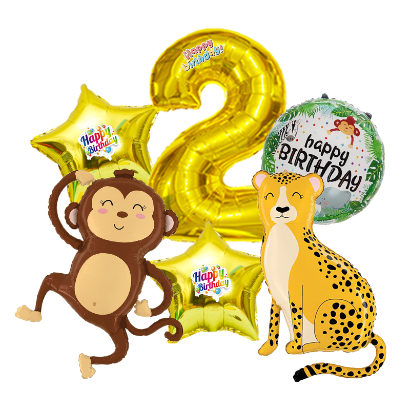 Monkey Leopard Zoo Numbers 0-9 - огляд і ціна Wedding Zoo