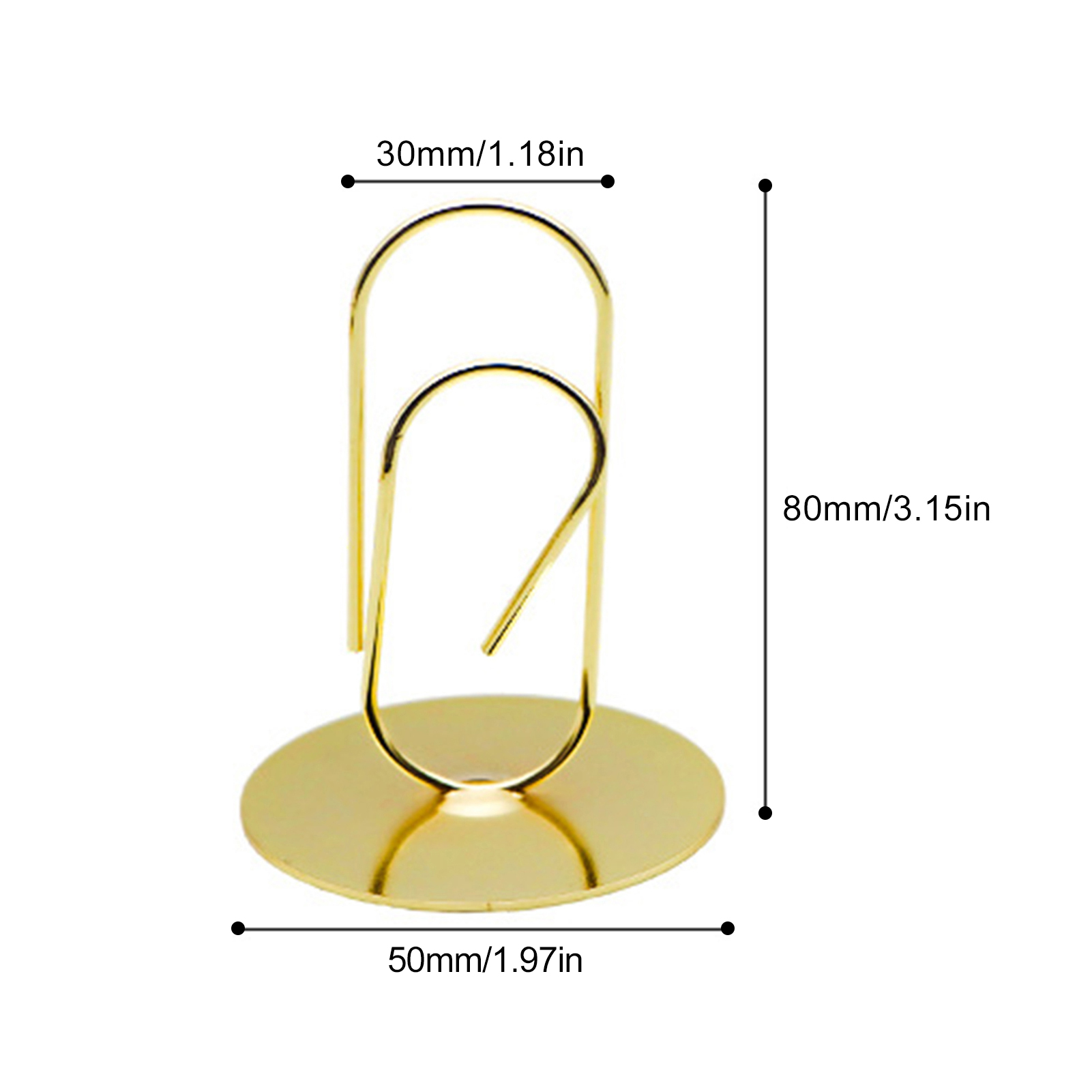 Table Number Place Card Holder - огляд і ціна Table Number Gold
