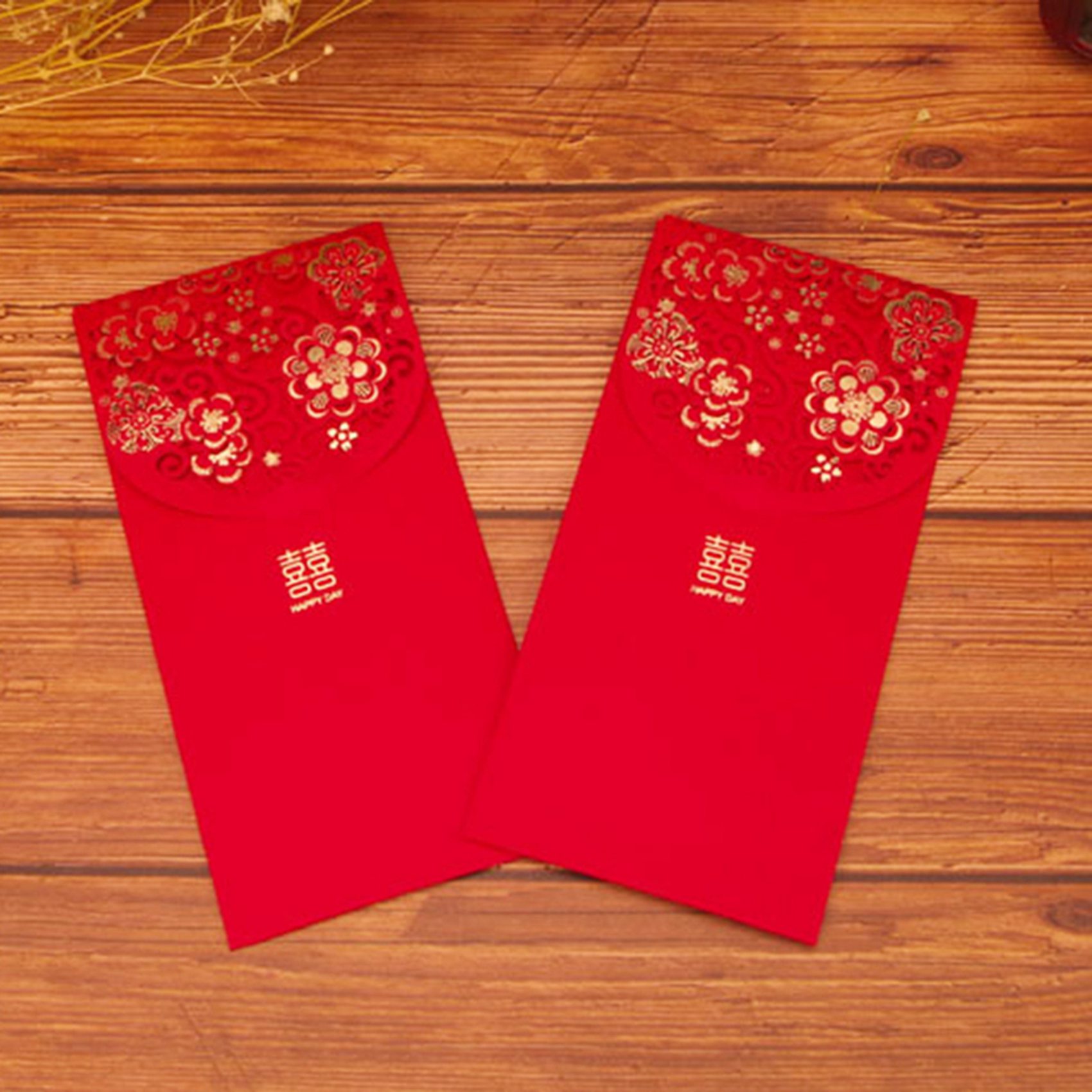 20PCS Chinese Red Envelopes Lu - огляд і ціна Wedding Envelopes