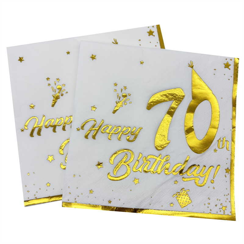 10Pcs Gold Happy 70th Birthday - огляд і ціна Table Number Gold