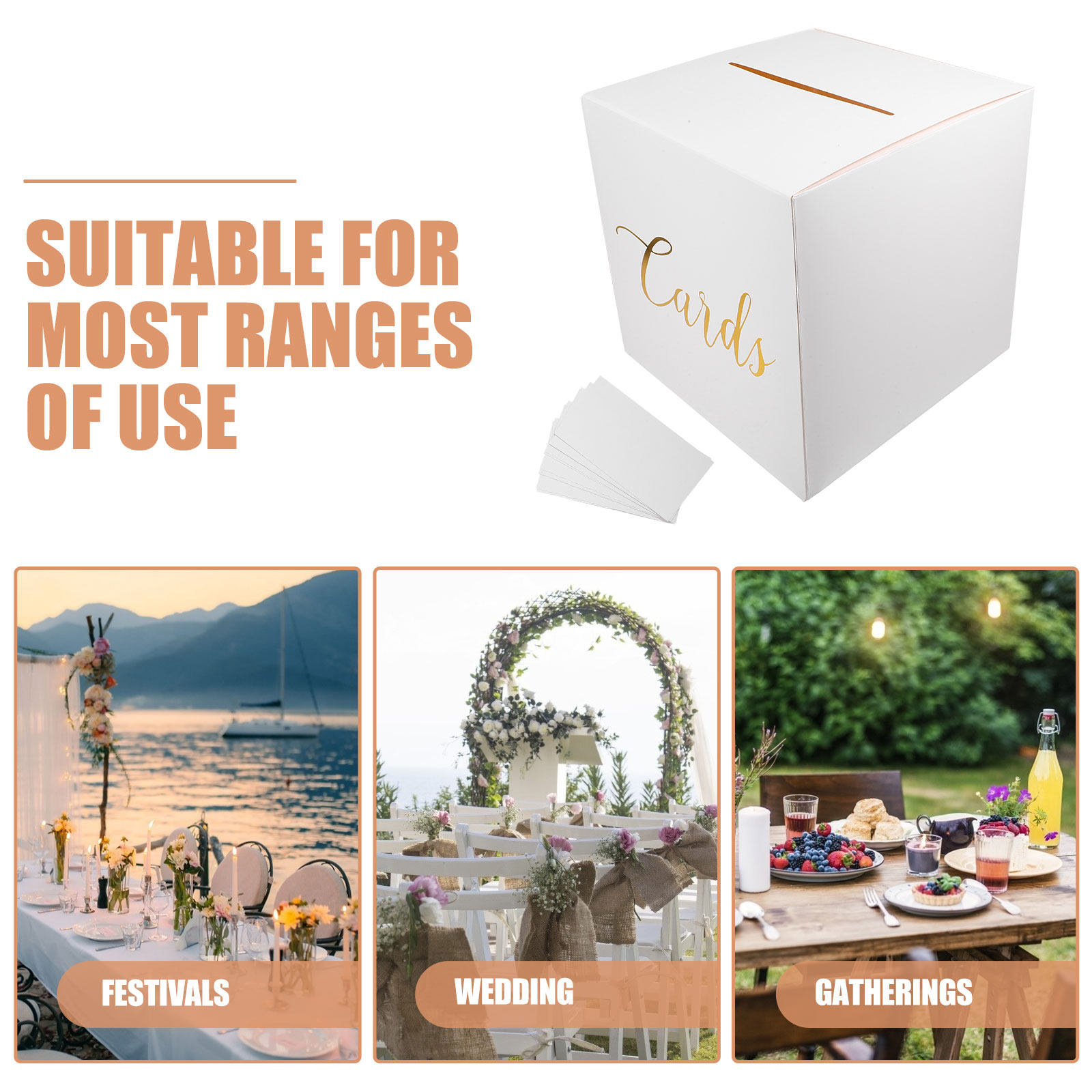 Wedding Card Boxes for Aisle D - огляд і ціна Wedding Card Box