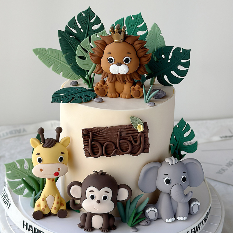 New Forest Jungle Animals Cake - огляд і ціна Wedding Zoo