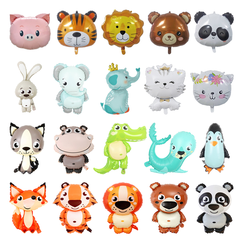 Q-version Animal Foil Balloons - огляд і ціна Wedding Zoo