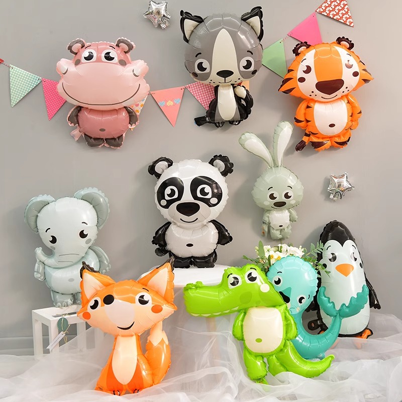 Q-version Animal Foil Balloons - огляд і ціна Wedding Zoo