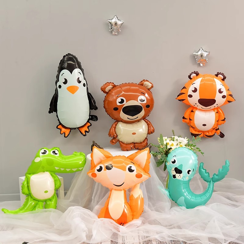 Q-version Animal Foil Balloons - огляд і ціна Wedding Zoo