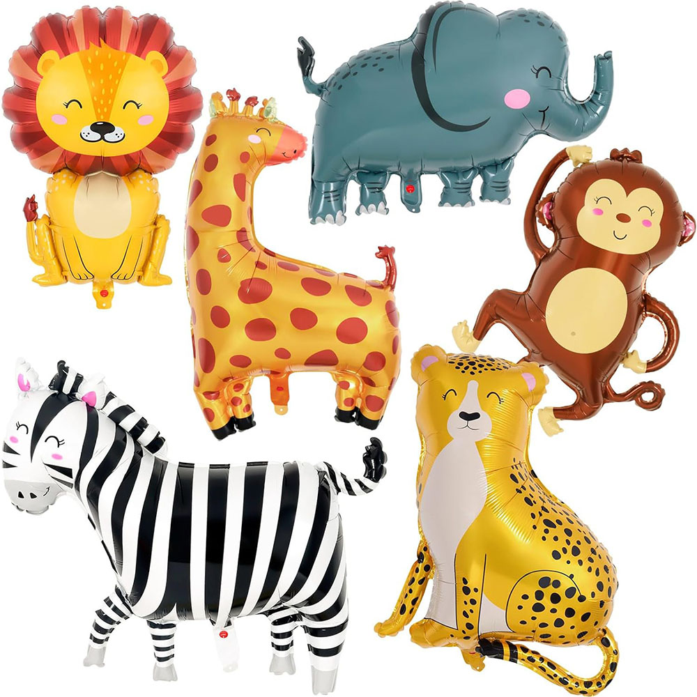 6 Pieces of Jungle Wild Animal - огляд і ціна Wedding Zoo
