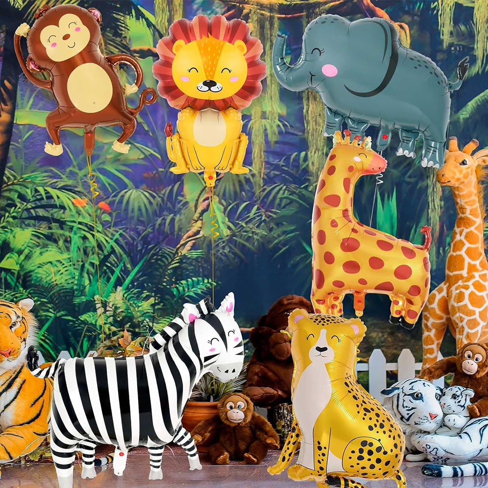 6 Pieces of Jungle Wild Animal - огляд і ціна Wedding Zoo