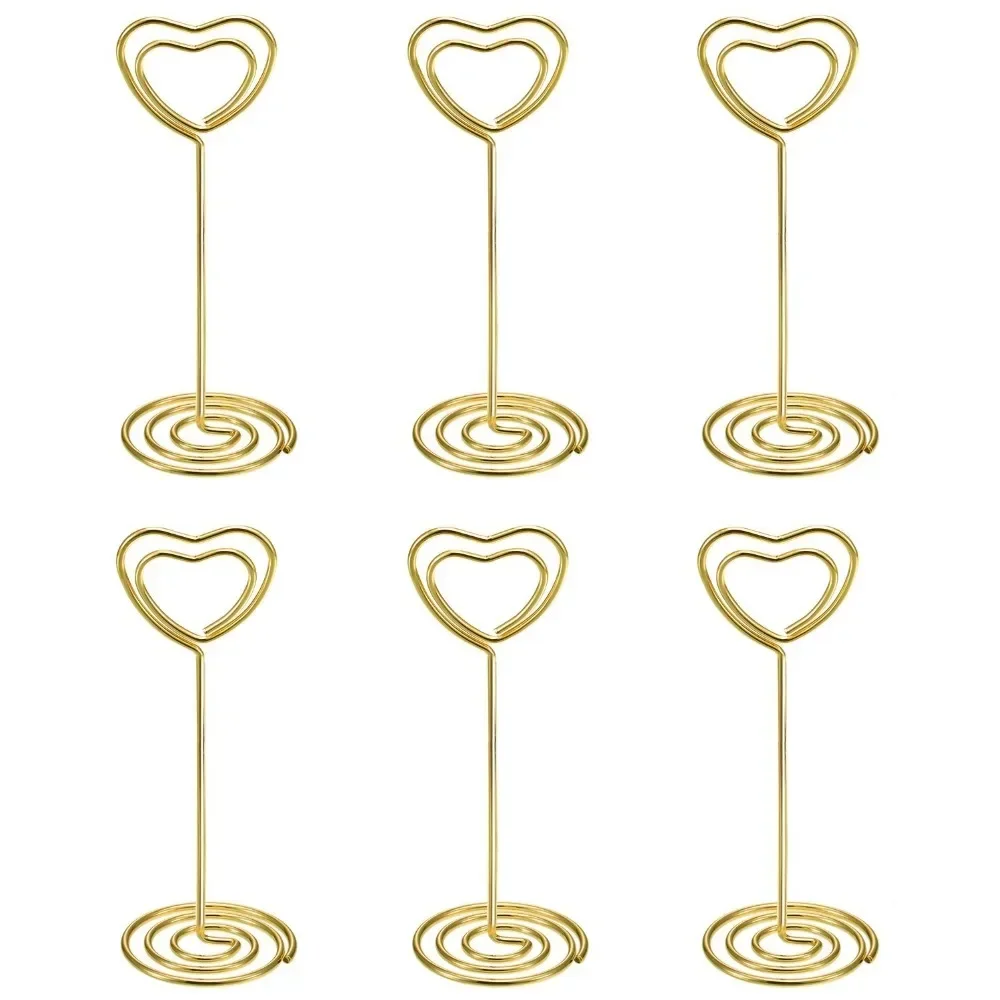 10pcs Heart Shape Table Number - огляд і ціна Table Number Gold