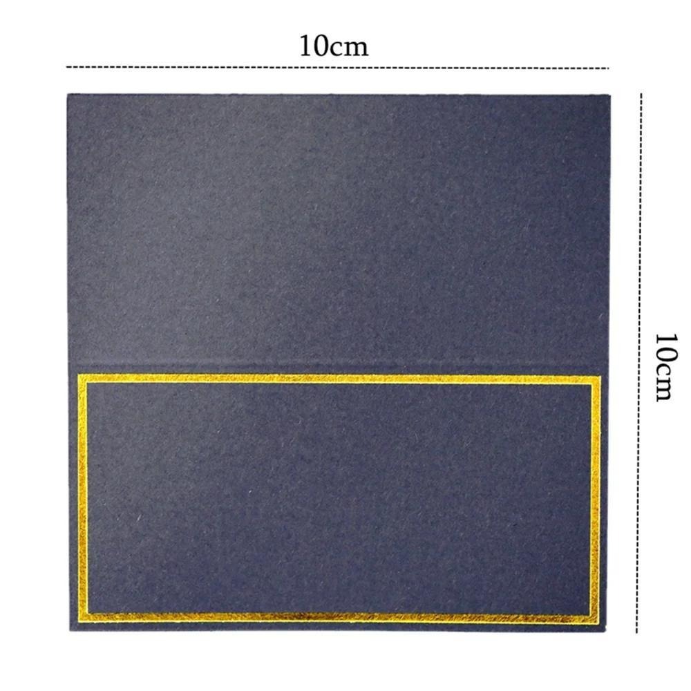 10/20/50pcs Black Gold Name Pl - огляд і ціна Table Number Gold