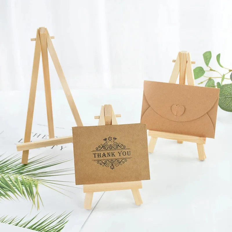 10pcs Wood Mini Easel Frame De - огляд і ціна Table Number Gold